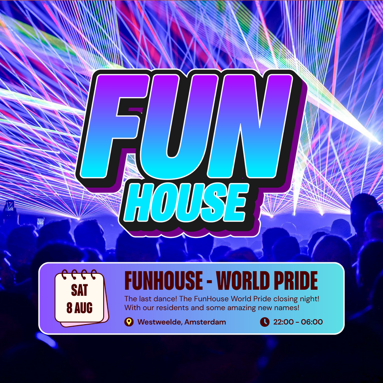 World Pride - 2026 - FunHouse World Pride Closing Night