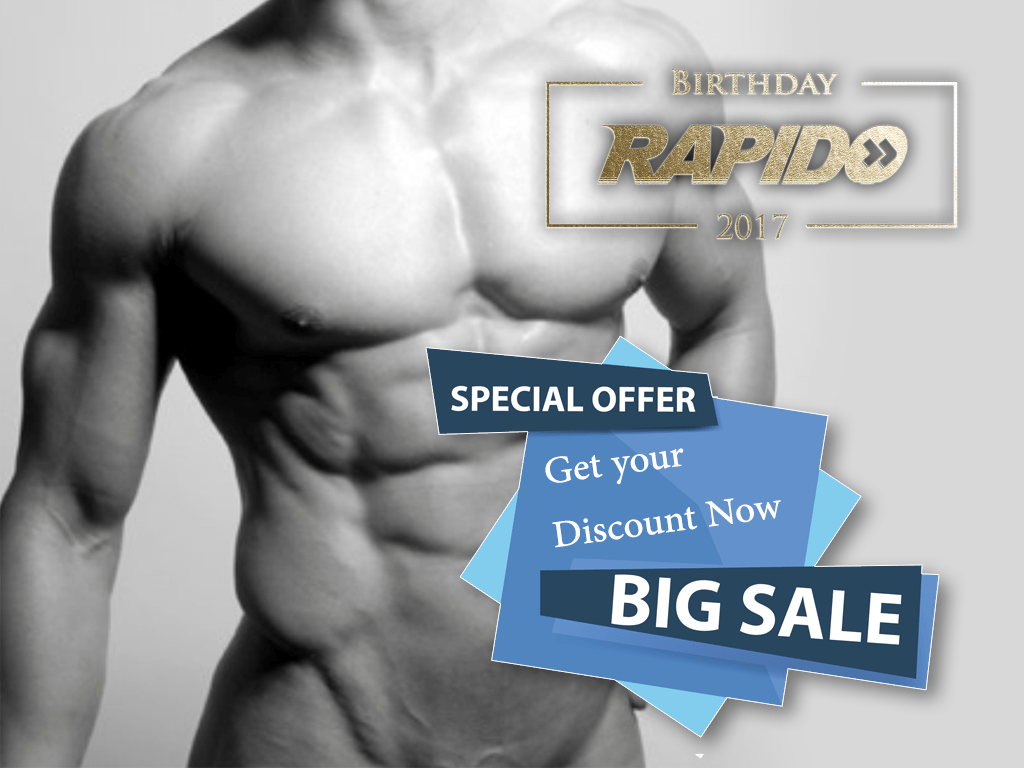 Rapido event birthday new website special sales